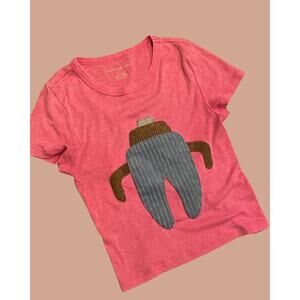 Small Upcycled Insect Shirt American Eagle